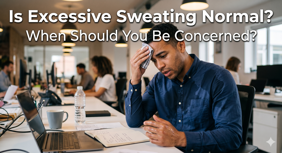 Is Not Sweating Normal Is Excessive Sweating Normal? When Should You Be Concerned? – Sweat Eraze
