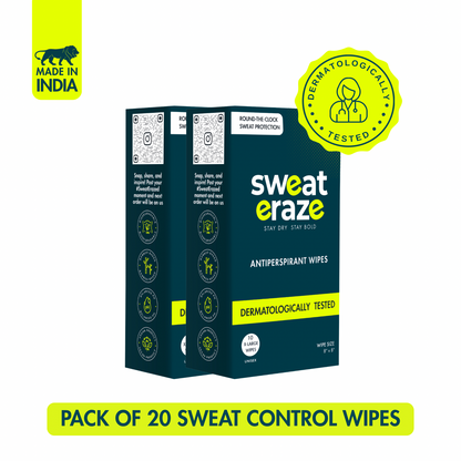Sweat Eraze DryLock Sweat Control Wipes
