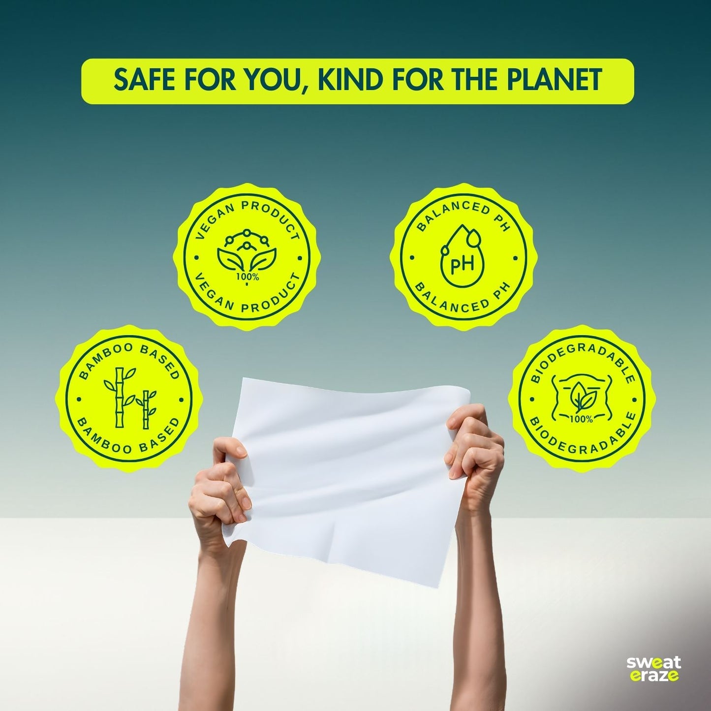 Sweat Eraze DryLock Sweat Control Wipes